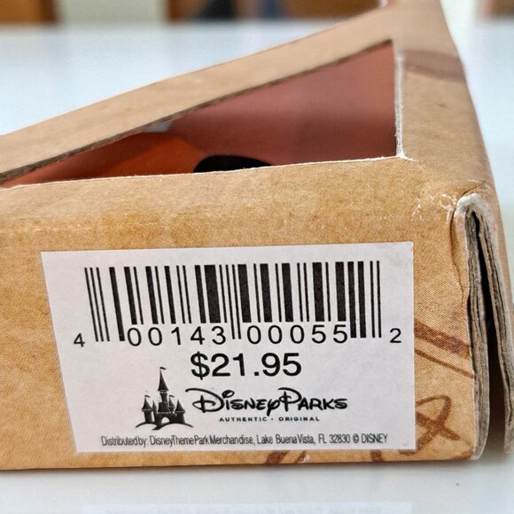 Disney World PARKS Mickey Mouse Picture Frame 5”x 7” Beveled Wood 4 Corner Ears - Picture 5 of 7